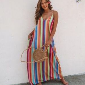 Vici Prism maxi dress